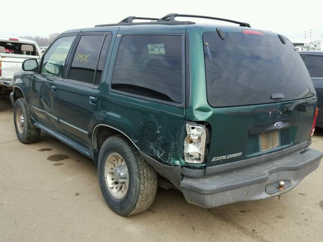 1FMZU34X1XUC15177 - 1999 FORD EXPLORER GREEN photo 3