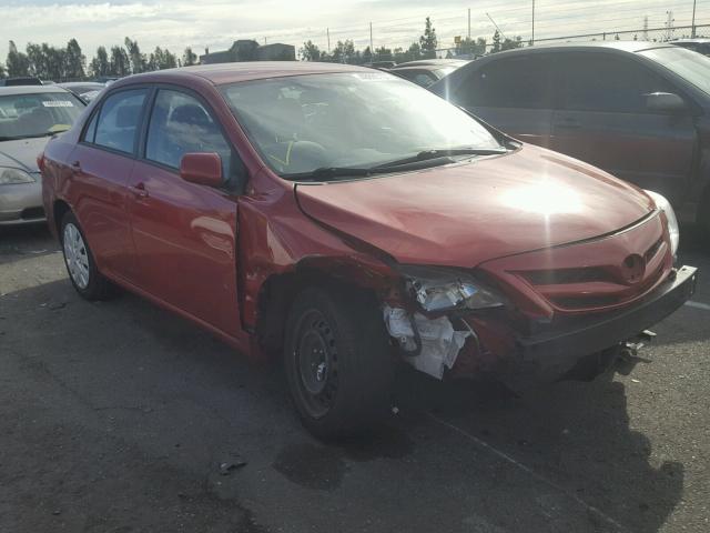 2T1BU4EEXCC779829 - 2012 TOYOTA COROLLA BA RED photo 1