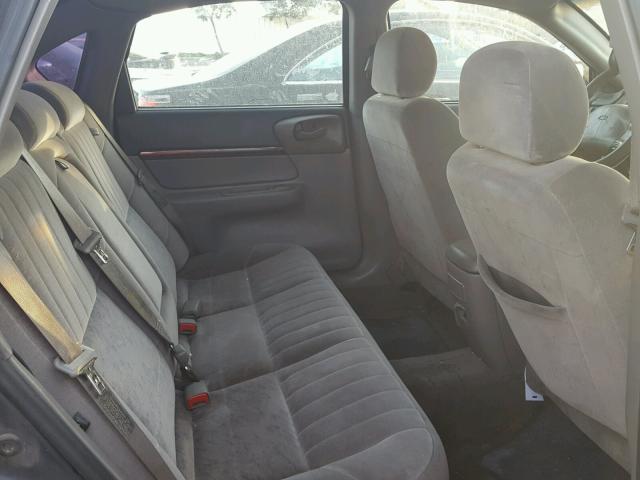 2G1WF55E919331993 - 2001 CHEVROLET IMPALA BLUE photo 6