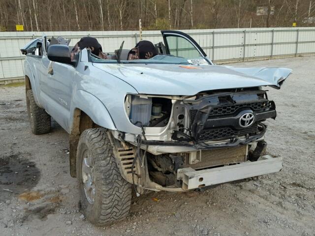 5TFUU4EN1BX004425 - 2011 TOYOTA TACOMA ACC SILVER photo 1