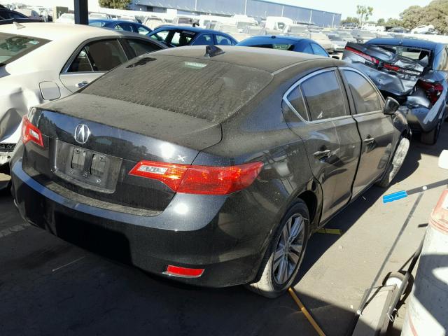 19VDE1F35DE017974 - 2013 ACURA ILX 20 BLACK photo 4