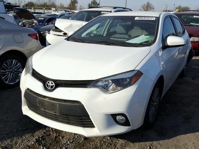 5YFBURHE5EP104899 - 2014 TOYOTA COROLLA L WHITE photo 2