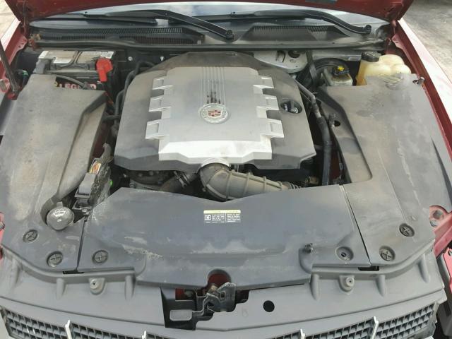 1G6DW67V480106177 - 2008 CADILLAC STS MAROON photo 7