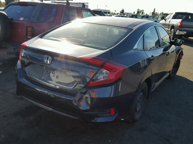 2HGFC2F54HH509050 - 2017 HONDA CIVIC LX BLACK photo 4