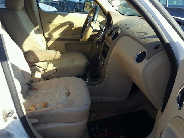 3GNCA13B49S570206 - 2009 CHEVROLET HHR LS WHITE photo 5