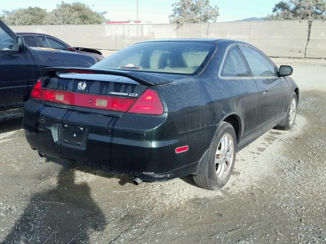 1HGCG22551A017063 - 2001 HONDA ACCORD EX GREEN photo 4