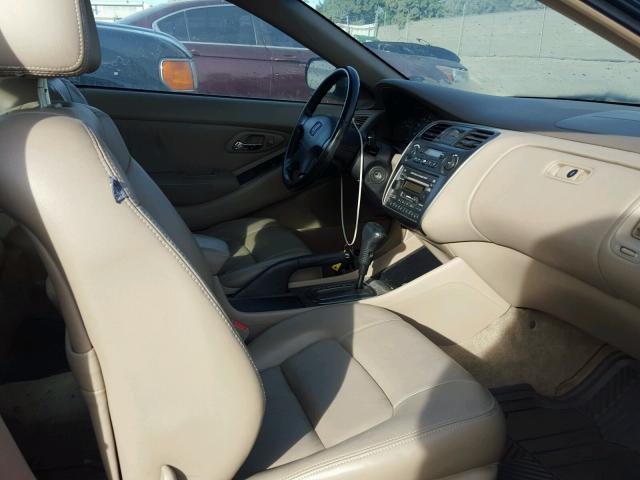 1HGCG22551A017063 - 2001 HONDA ACCORD EX GREEN photo 5