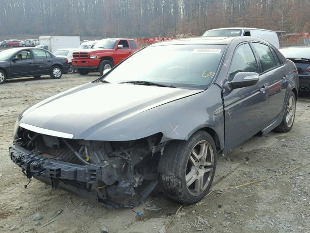 19UUA66298A027151 - 2008 ACURA TL GRAY photo 2