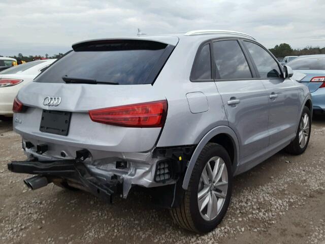 WA1BCCFS1JR001885 - 2018 AUDI Q3 PREMIUM SILVER photo 4