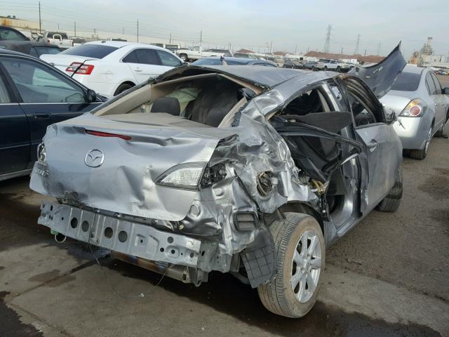 JM1BL1VF9B1496769 - 2011 MAZDA 3 I SILVER photo 4