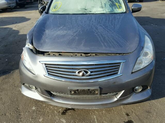 JN1CV6AP3BM507549 - 2011 INFINITI G37 BASE SILVER photo 9