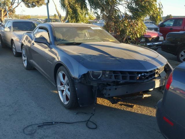 2G1FF1EV9A9191596 - 2010 CHEVROLET CAMARO LT GRAY photo 1