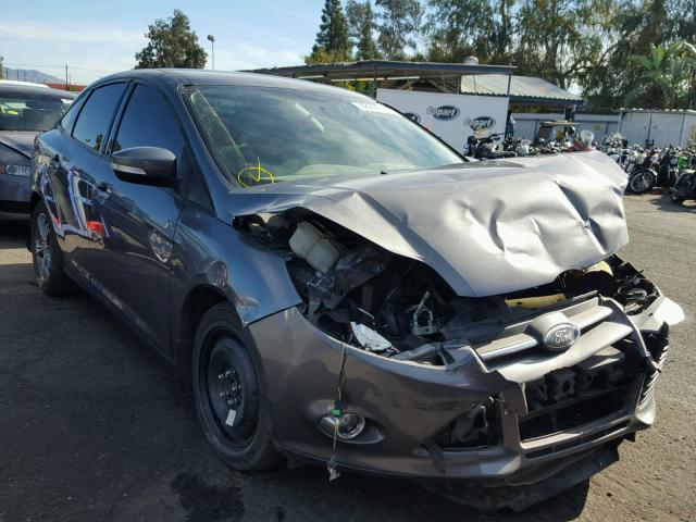 1FADP3F2XEL185581 - 2014 FORD FOCUS SE GRAY photo 1