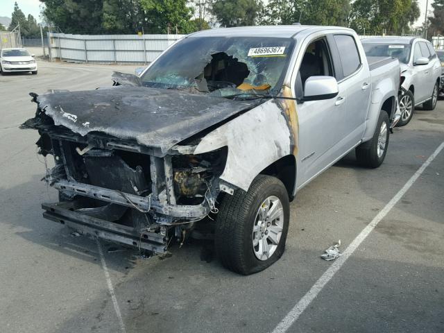 1GCGSCE31G1176590 - 2016 CHEVROLET COLORADO L SILVER photo 2