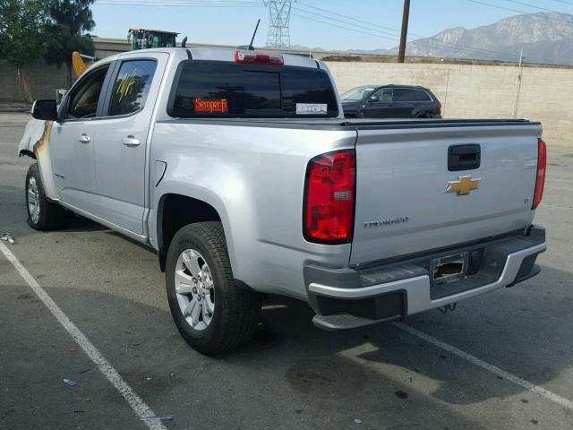 1GCGSCE31G1176590 - 2016 CHEVROLET COLORADO L SILVER photo 3