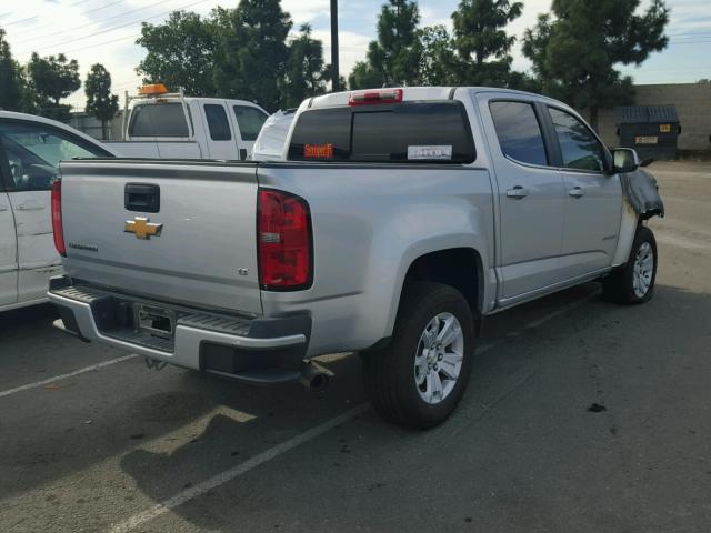 1GCGSCE31G1176590 - 2016 CHEVROLET COLORADO L SILVER photo 4