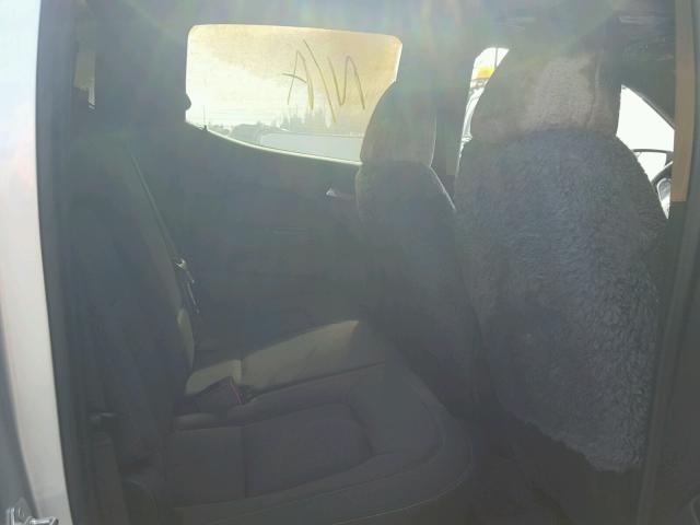 1GCGSCE31G1176590 - 2016 CHEVROLET COLORADO L SILVER photo 6