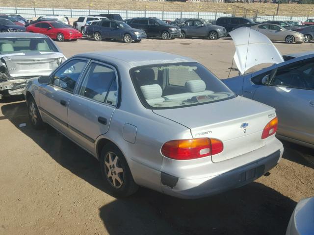 1Y1SK5288YZ400085 - 2000 CHEVROLET GEO PRIZM GRAY photo 3