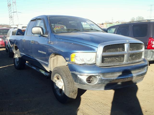 3D7KU28D03G845680 - 2003 DODGE RAM 2500 S BLUE photo 1