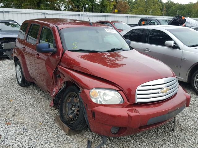 3GNCA13BX9S502086 - 2009 CHEVROLET HHR LS Burdeos foto 1