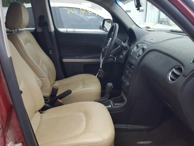 3GNCA13BX9S502086 - 2009 CHEVROLET HHR LS Burdeos foto 5