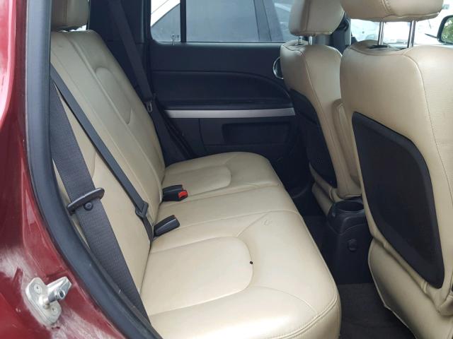 3GNCA13BX9S502086 - 2009 CHEVROLET HHR LS Burdeos foto 6