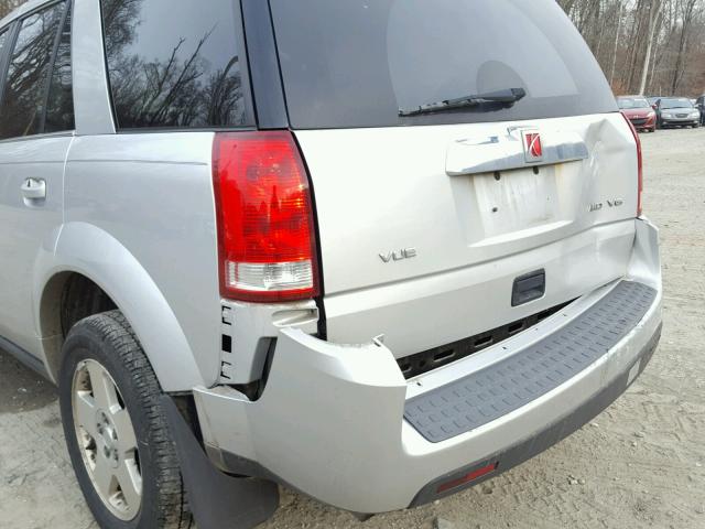 5GZCZ63477S873696 - 2007 SATURN VUE SILVER photo 9