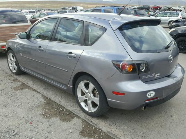 JM1BK143151226627 - 2005 MAZDA 3 HATCHBAC GRAY photo 3