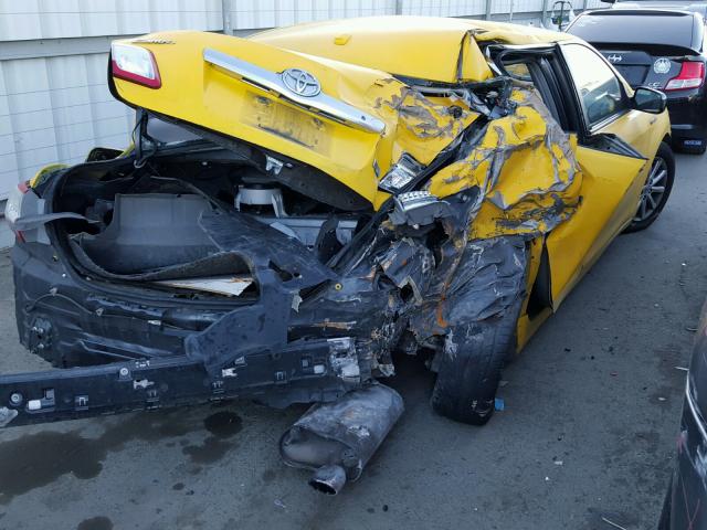 4T1BB3EK7BU132551 - 2011 TOYOTA CAMRY HYBR YELLOW photo 4