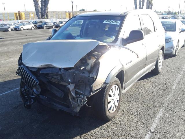 3G5DA03E93S593786 - 2003 BUICK RENDEZVOUS BROWN photo 2