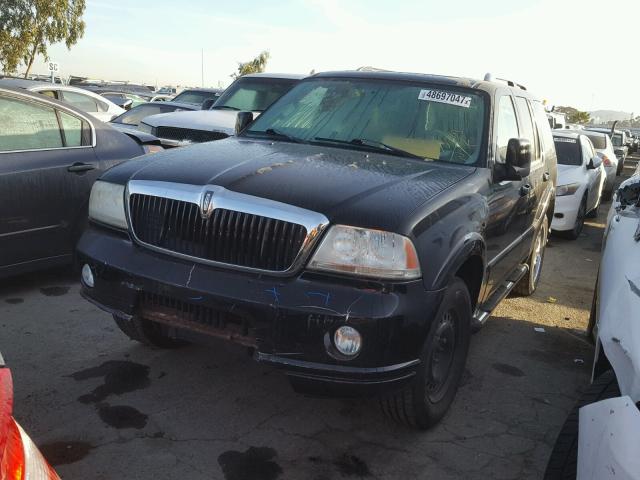 5LMEU68HX4ZJ42079 - 2004 LINCOLN AVIATOR BLACK photo 2