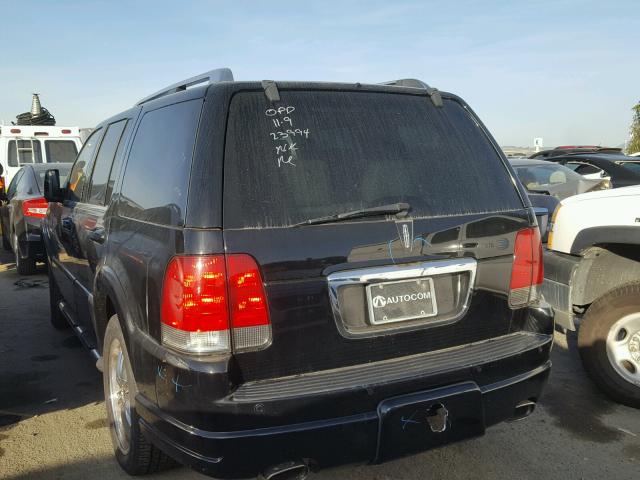 5LMEU68HX4ZJ42079 - 2004 LINCOLN AVIATOR 黑色 照片 3