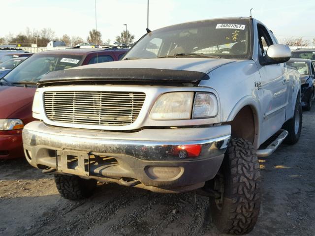 1FTRX18L41KF41016 - 2001 FORD F150 SILVER photo 2