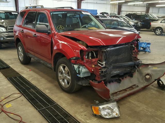 1FMCU03G19KA64295 - 2009 FORD ESCAPE XLT RED photo 1