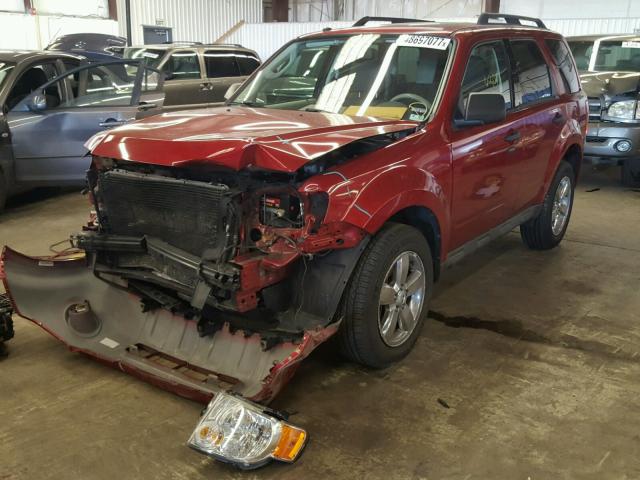 1FMCU03G19KA64295 - 2009 FORD ESCAPE XLT RED photo 2