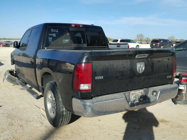 1D3HB13P59J509012 - 2009 DODGE RAM 1500 BLACK photo 3