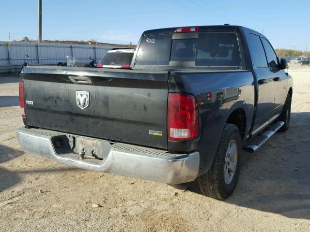 1D3HB13P59J509012 - 2009 DODGE RAM 1500 BLACK photo 4