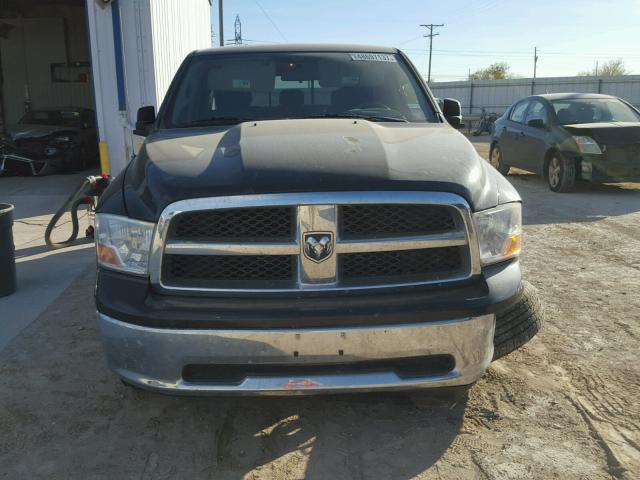 1D3HB13P59J509012 - 2009 DODGE RAM 1500 BLACK photo 9