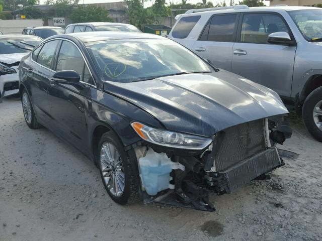 3FA6P0HD3FR134545 - 2015 FORD FUSION SE BLACK photo 1