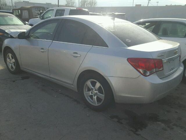 1G1PF5S92B7123257 - 2011 CHEVROLET CRUZE LT SILVER photo 3