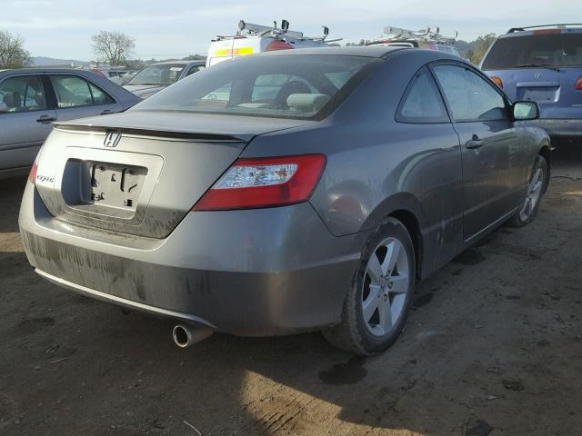 2HGFG11816H553455 - 2006 HONDA CIVIC EX 灰色 照片 4
