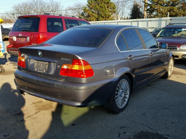 WBAEV53483KM25619 - 2003 BMW 330 I GRAY photo 4