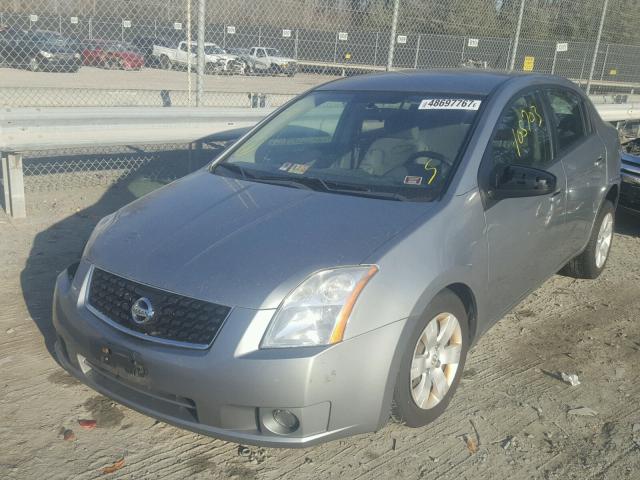 3N1AB61E78L741517 - 2008 NISSAN SENTRA 2.0 GRAY photo 2