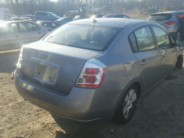 3N1AB61E78L741517 - 2008 NISSAN SENTRA 2.0 GRAY photo 4