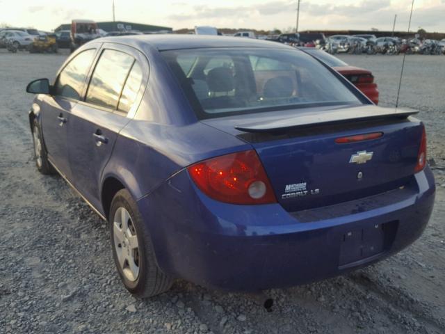 1G1AK55FX67790845 - 2006 CHEVROLET COBALT LS BLUE photo 3