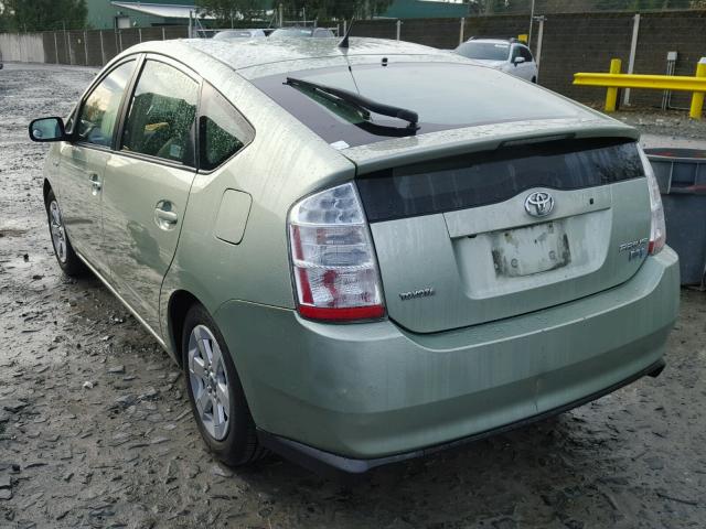 JTDKB20U687770434 - 2008 TOYOTA PRIUS 绿色 照片 3