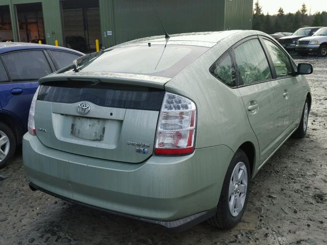 JTDKB20U687770434 - 2008 TOYOTA PRIUS GREEN photo 4