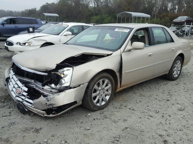 1G6KD57Y59U142083 - 2009 CADILLAC DTS GOLD photo 2