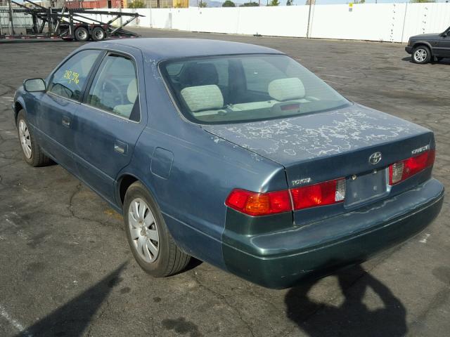 4T1BG22K11U782457 - 2001 TOYOTA CAMRY CE BLUE photo 3