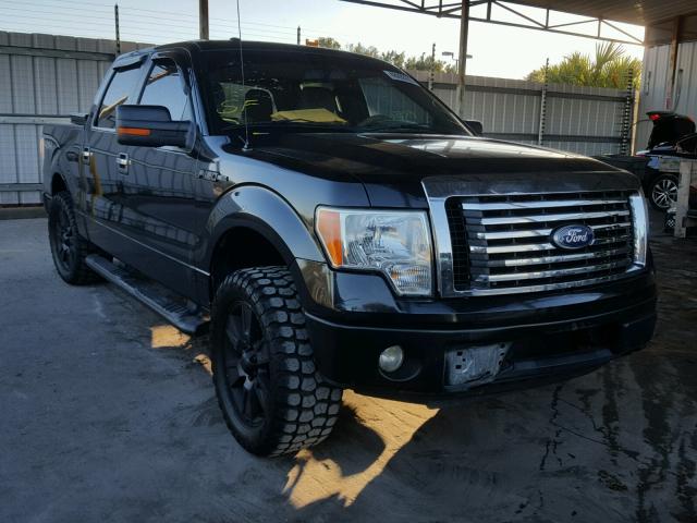 1FTEW1E82AFC23356 - 2010 FORD F150 SUPER BLACK photo 1